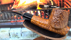 Willmer  hand Made  Sandblasted Cavalier Estate Pipe