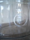 Vintage Large Round Barrel Glass Screw Top Lid Pickle Jar 8 5  X 7 5  Farm House