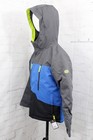 686 Geo Insulated Snowboard Jacket  Boys Youth Medium  Charcoal Colorblock New