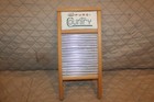Vtg Dubl Handi Washboard Primitive Handwash Board Columbus Oh 18  W cross Stitch