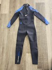 Aqua Lung Sport Quantum Stretch 3mm Full Wetsuit  Black blue Youth Size L xxl