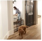 Evenflo Lockable Adjustable Baby Gate  Press-fit Installation  Farmhouse Series