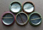 Vtg 60s Sex Pinback Buttons Virginity Class Of 69 Eat Out Today Innuendo Hippie