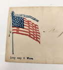 Civil War Letter Union Patriotic Cover Long May It Wave A10 Stamp