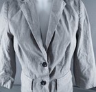 Banana Republic Women Blazer 4 Gray Quiet Luxury Academia Preppy Minimalist Chic