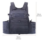 Tactical Molle Plate Carrier Adjustable Vest For Training airsoft hunting