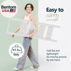 4 Step Ladder  Ladders For Home  Anti-slip Pedals  Aluminum Step Stool Foldable 
