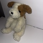 Ty Classic Patches Puppy Floppy Dog Brown Cream 1995 Stuffed Animal Plush