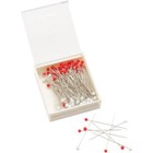 100pk Fine Fabric Silk Pins  Clover