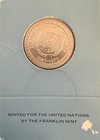         the United Nations 25th Anniversary Commemorative Medal Solid Sterling        