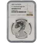 2023 Fiji Fractional Silver Eagle 4pc Set Reverse Pf 70 Ngc Sku opc102