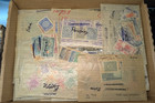 Worldwide Foreign Stamp Mix - 1 Lb  16 Oz  - Most Sorted By Country - Bulk Lot