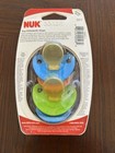 Nuk Latex Orthodontic Pacifiers 18-36m Blue Orange Green 2 Pacifiers