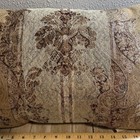 Croscill Boudoir Black Brown Gold 20x 11 Decor Throw Pillow Tassels Fancy Scroll