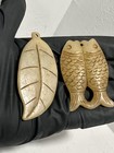Two Unusual Chinese C1900 Or Republic Era Soapstone hardstone Pendants 
