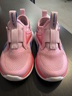 Reebok Girls Pink And Blue Hook-and-loop Sneakers