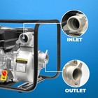 Xtremepowerus Semi Trash Pump 2  158gpm  7 5hp 212cc Water Pump With Hose Set