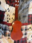 Vintage 2000 Hawaii Souvenir Ukulele Wood Decorative Wall Decor Tiki Bar Luau Pr