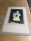 Lot 3 Antique Child Baby Studio Photographs Cabinet Cards Victorian Edwardian