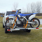 Black Widow Aluminum Dirt Bike Carrier With Wheel Chock - 400 Lb  Capacity