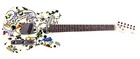 Led Zeppelin Facsimile Autographed Signed Graphics Photo Guitar