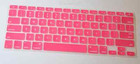 2 Pink Silicone Keyboard Cover Skin For Apple Macbook Pro Mac 13 15 17 Air 13