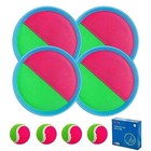 Toss And Catch Ball Game Toys For Kids Ages 4-8  Catch Paddle Toss-upgraded   