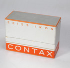 Contax 1 Presentation Box Rare Zeiss Ikon With Cap Paperwork   Manual Very Clean