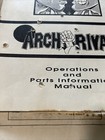 Original Arch Rivals With Schematics Midway  Arcade Video Game Manual
