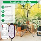 5-head Adjustable Led Lights  Full Spectrum Grow Lamp Warm White Light For Plant