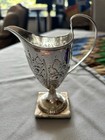 George Iii Georgian English Sterling Silver Helmet Cream Jug Henry Chawner