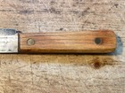 Vintage Ontario Knife Co  Tru-edge Old Hickory 8 Inch Blade Butcher Knife Usa