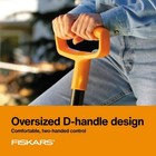 Fiskars Square Garden Spade Shovel - 46  - Steel Flat Shovel With D-handle - Gar