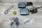 Xprite Utv Side Mirrors 2025 New Aluminum W amber Led Spot Light White Lens