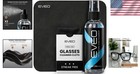 Advanced Lens Cleaner Spray   Microfiber Cleaning Cloth For Eyewear - Scentless