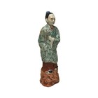 Vintage Oriental Ancient Style Dressing Ceramic Man Art Figurine Ws4419