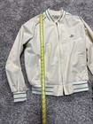 Vintage 1980 s John Deere Jacket White Size L Tractor Rare Zip 