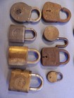Vintage Lot 57 Padlocks Key And Combination Many Brands