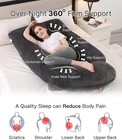 Allopera Pregnancy Pillow     57    Full Body Maternity Pillow With Washable Cover