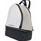 Michael Kors Rhea Medium Purse Color Block Signature Logo Backpack
