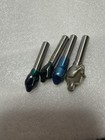 Lot Of 4 Nos Whiteside  2050 Plunge Roundover Router Bits 1 4  Shank Made Usa
