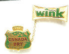 Keurig Dr  Pepper Co  Employee Advertising Canada Dry   Wink Soda Tie lapel Pins