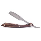 Kai Kasho Captain Professional Woody Straight Edge Barber Razor   20 Kai Blades