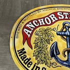 New Anchor Steam Beer Anchor Brewing Company Oval Metal Tin Sign Old Stock Sf