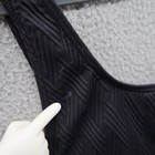 Vince Camuto Swim Suit Womens 10 Black High Waisted One Piece Padded