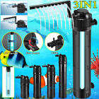 5in1 Fish Tank Germicidal Uv Light Sterilizer Aquarium Submersible Clean Pump Us