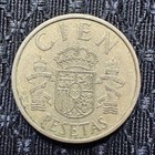 100 Pesetas - Juan Carlos I Value As  cien  1982 Spain Coin Km  826