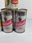 Lot Of 6 Vintage Pull Tab Beer Cans Leinenkugel   s Schaefer Olympia Old Chicago