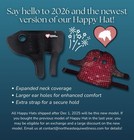 Happy Hat Red Light Poll Cap For Horses With Infrared  Northeast Equiwellness