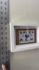 Rem Green Tour 1989 Merch Promo Mint Fan Club Labels Framed